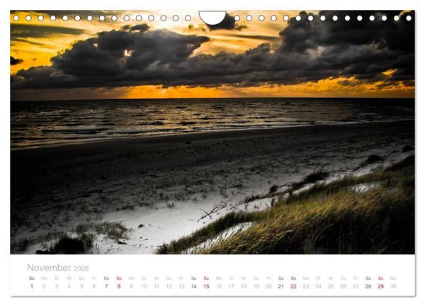 Produktbild: Sylt im Herbst (Wandkalender 2026 DIN A4 quer), CALVENDO Monatskalender