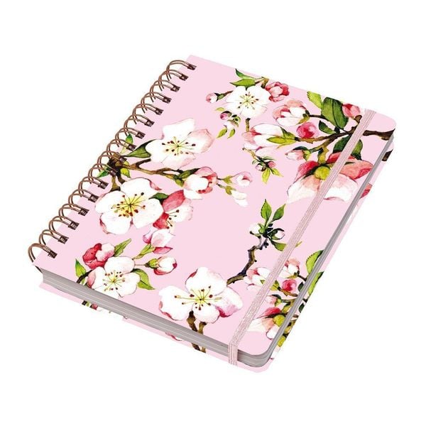 Produktbild: Ringbuch Hardcover Kirschbl&uuml;te rosa