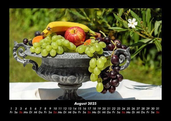 Produktbild: Obstkalender 2025 Fotokalender DIN A3