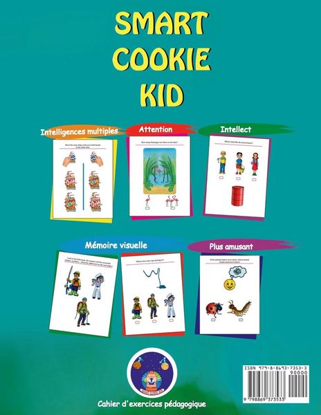 Produktbild: Smart Cookie Kid pour les 3-4 ans Cahier de d&eacute;veloppement 3C