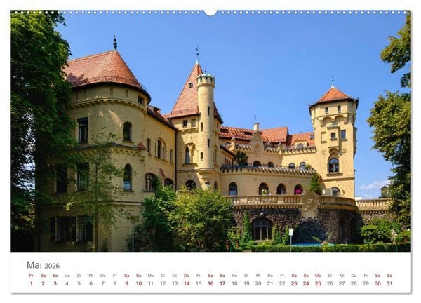 Produktbild: Augsburg Handel seit dem Mittelalter (hochwertiger Premium Wandkalender 2026 DIN A2 quer), Kunstdruck in Hochglanz