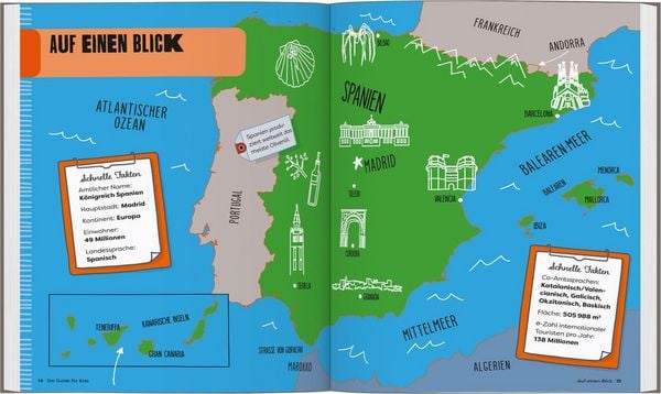 Produktbild: LONELY PLANET Kinderreisef&uuml;hrer Der Guide f&uuml;r Kids Spanien
