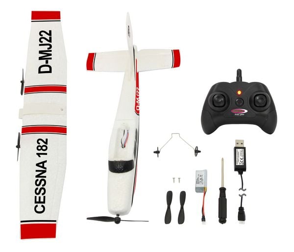 Produktbild: JAMARA 410190 - Cessna 182 Flugzeug 2,4GHz Gyro 2CH