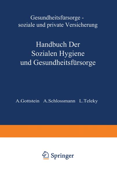 Produktbild: Gesundheitsf&uuml;rsorge Soƶiale und Private Versicherung