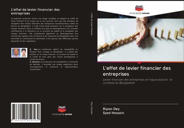Produktbild: L'effet de levier financier des entreprises