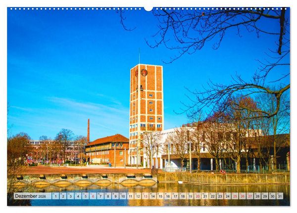 Produktbild: Kornwestheim - Impressionen einer Kreisstadt (Wandkalender 2026 DIN A2 quer), CALVENDO Monatskalender