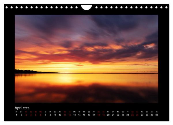 Produktbild: Finnland - Nordische Farbenspiele (Wandkalender 2026 DIN A4 quer), CALVENDO Monatskalender