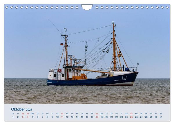 Produktbild: Nordseek&uuml;ste Am Strand von Sankt Peter-Ording (Wandkalender 2026 DIN A4 quer), CALVENDO Monatskalender