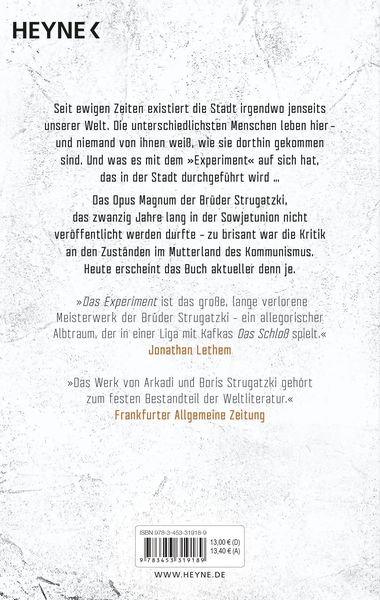 Produktbild: Das Experiment