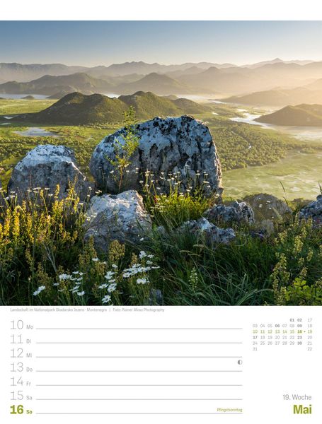 Produktbild: Planet Erde Wochenplaner Kalender 2027 | Landschaften der Welt