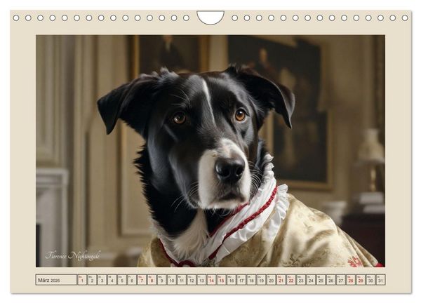 Produktbild: Historische Hundetage (Wandkalender 2026 DIN A4 quer), CALVENDO Monatskalender