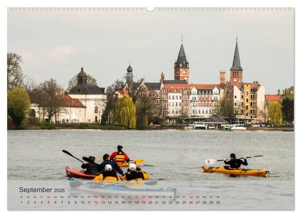 Produktbild: K&ouml;penick - Altstadt und Schlossinsel (hochwertiger Premium Wandkalender 2026 DIN A2 quer), Kunstdruck in Hochglanz