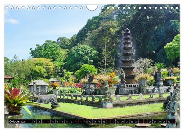 Produktbild: Bali. Im Reich der G&ouml;tter (Wandkalender 2026 DIN A4 quer), CALVENDO Monatskalender