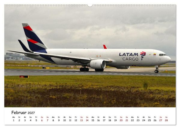 Produktbild: Ein Jahr in der Welt der Luftfahrt (hochwertiger Premium Wandkalender 2027 DIN A2 quer), Kunstdruck in Hochglanz