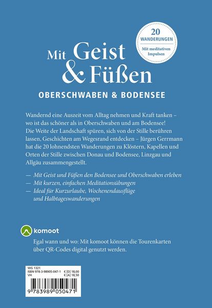 Produktbild: Mit Geist und F&uuml;&szlig;en in Oberschwaben und am Bodensee