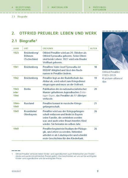 Produktbild: Krabat von Otfried Preu&szlig;ler