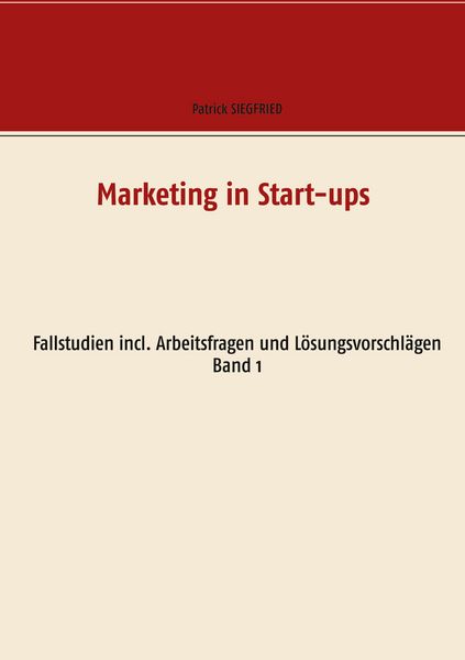 Produktbild: Marketing in Start-ups