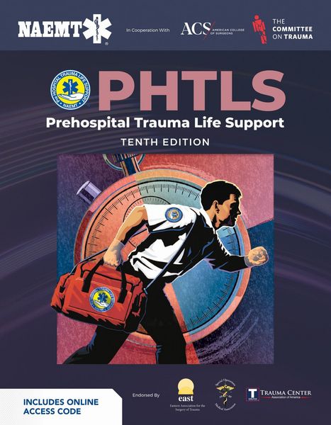 Produktbild: PHTLS: Prehospital Trauma Life Support (Print) with Course Manual (eBook)