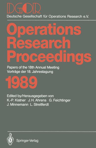 Produktbild: Papers of the 18th Annual Meeting / Vortr&auml;ge der 18. Jahrestagung