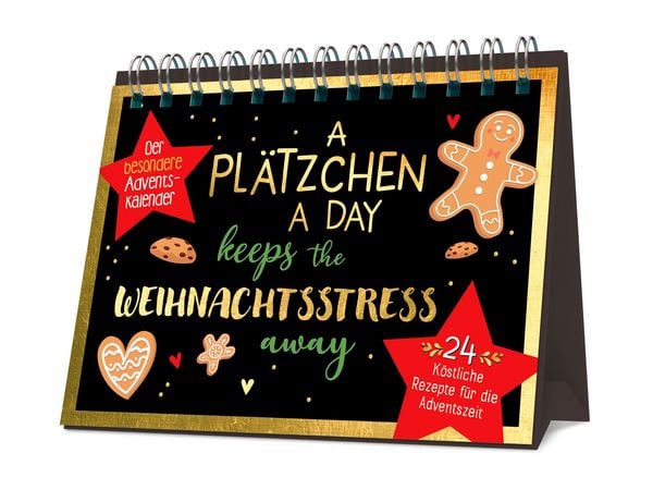 Produktbild: A Pl&auml;tzchen a day keeps the Weihnachtsstress away