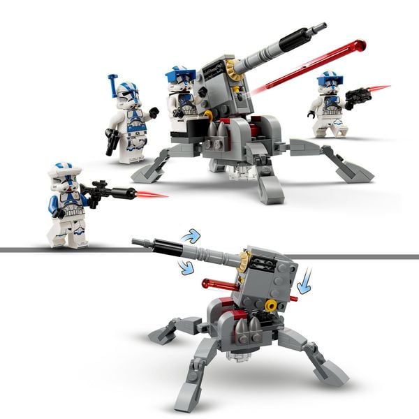 Produktbild: LEGO Star Wars 75345 - 501st Clone Troopers Battle Pack Set mit Figuren