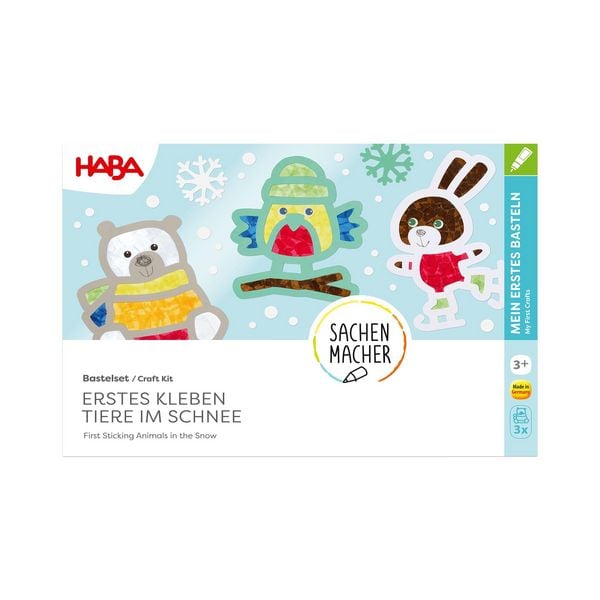 Produktbild: Bastelset - Erstes Kleben Tiere im Schnee