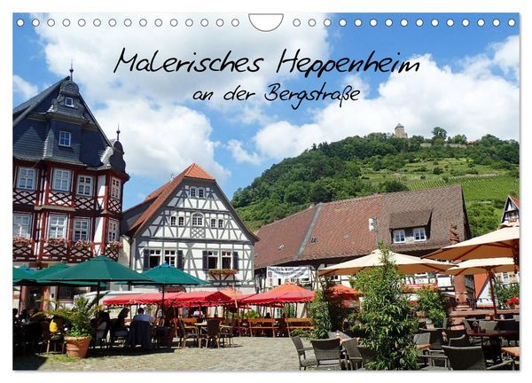 Produktbild: Malerisches Heppenheim an der Bergstra&szlig;e (Wandkalender 2026 DIN A4 quer), CALVENDO Monatskalender