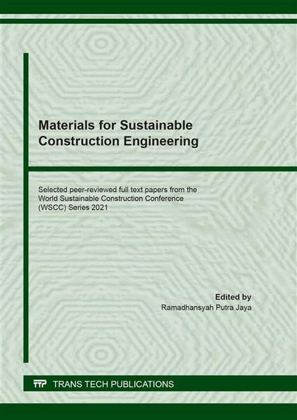 Produktbild: Materials for Sustainable Construction Engineering