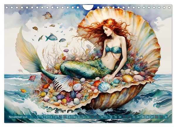 Produktbild: Conch queens (Wall Calendar 2026 DIN A4 landscape), CALVENDO 12 Month Wall Calendar
