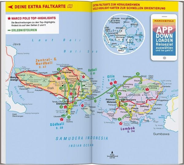 Produktbild: MARCO POLO Reisef&uuml;hrer Bali, Lombok, Gilis