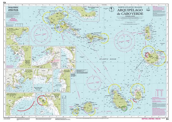 Produktbild: E4 Arquip&eacute;lago de Cabo Verde, Imray Chart