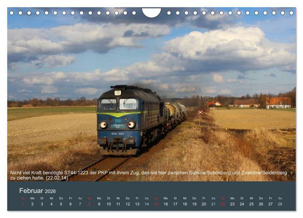 Produktbild: Mit Diesellokomotiven quer durch die Lausitz - 2026 (Wandkalender 2026 DIN A4 quer), CALVENDO Monatskalender