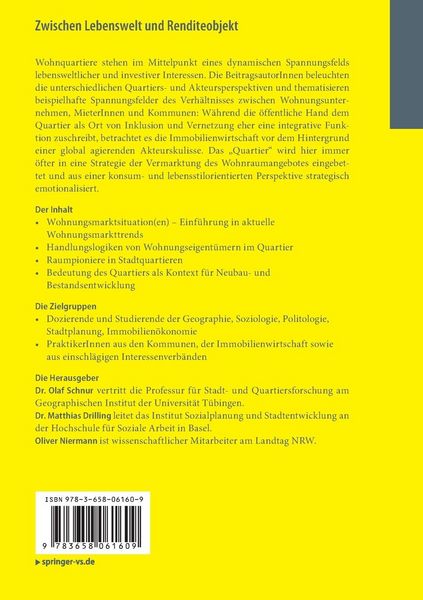 Produktbild: Zwischen Lebenswelt und Renditeobjekt