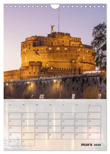Produktbild: Italie - Des Dolomites &agrave; la c&ocirc;te amalfitaine (Calendrier mural 2026 DIN A4 horizontal), CALVENDO calendrier mensuel