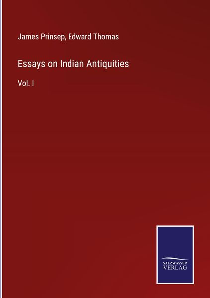 Produktbild: Essays on Indian Antiquities