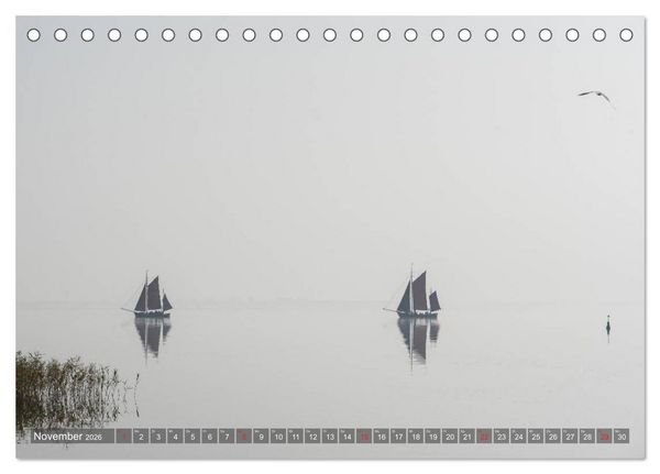 Produktbild: Ahrenshoop - Stimmungsbilder eines K&uuml;nstlerortes (Tischkalender 2026 DIN A5 quer), CALVENDO Monatskalender