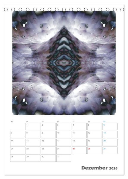 Produktbild: Axis Mater Naturae (Tischkalender 2026 DIN A5 hoch), CALVENDO Monatskalender
