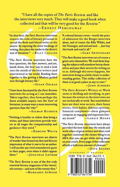 Produktbild: The Paris Review Interview