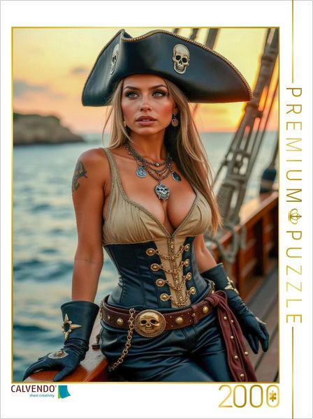 CALVENDO Puzzle Seraphina Shadowwind | 2000 Teile Lege-Größe 90x67cm Foto-Puzzle für glückliche Stunden