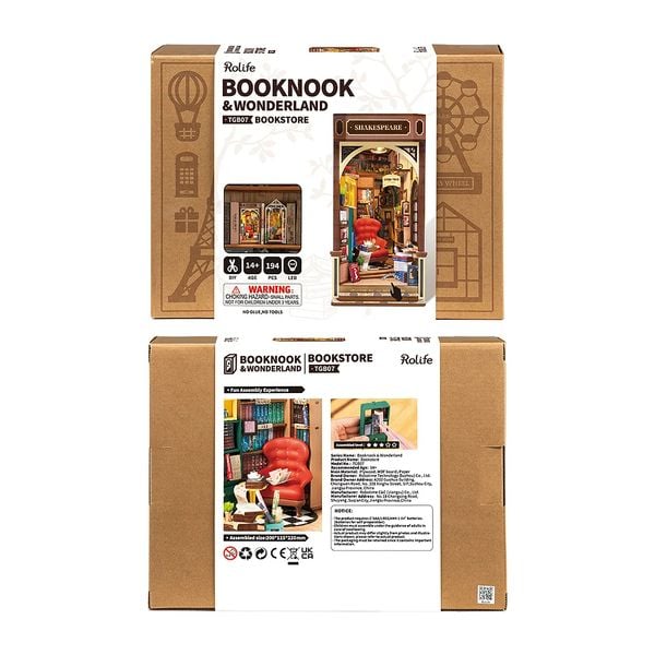 Produktbild: Book Nook DIY B&uuml;cherecke Bookstore (Shakespeare)