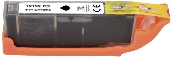 Produktbild: Renkforce Druckerpatrone ersetzt Canon CLI-551BK XL Kompatibel Schwarz RF-5706068