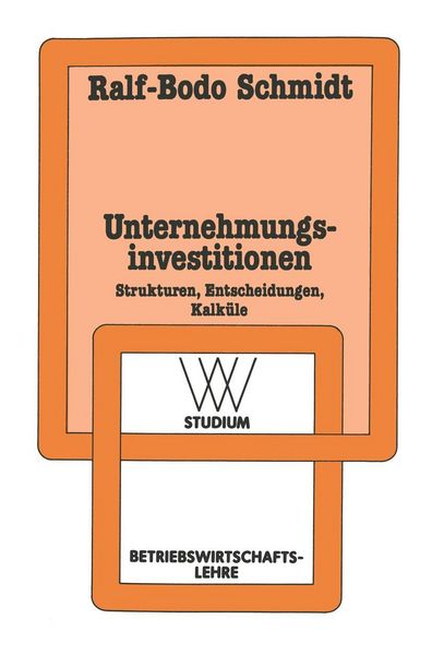 Produktbild: Unternehmungsinvestitionen