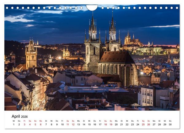 Produktbild: Lichter der Stadt (Wandkalender 2026 DIN A4 quer), CALVENDO Monatskalender