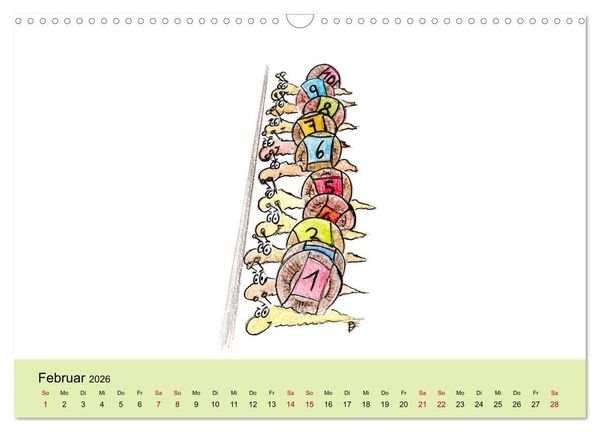 Produktbild: Gemeinsam stark (Wandkalender 2026 DIN A3 quer), CALVENDO Monatskalender