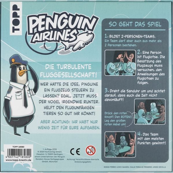 Produktbild: Penguin Airlines &ndash; Wer bringt den Vogel runter?