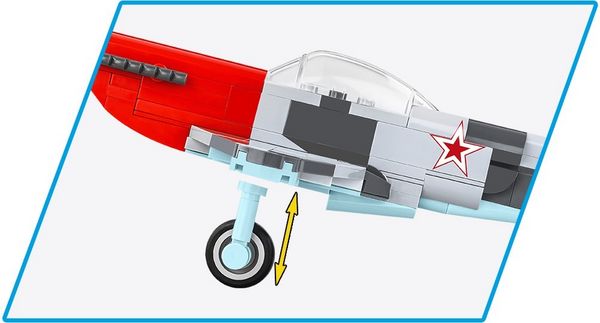Produktbild: COBI Historical Collection 5862 - YAKOVLEV YAK-3, Easy Planes