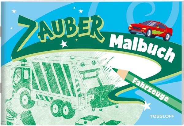 Produktbild: Zaubermalbuch. Fahrzeuge