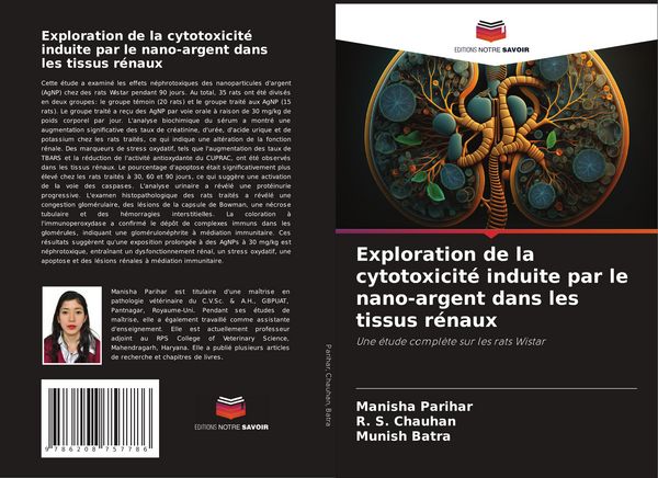 Produktbild: Exploration de la cytotoxicit&eacute; induite par le nano-argent dans les tissus r&eacute;naux