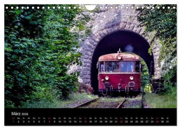 Produktbild: Der Nebenbahnretter (Wandkalender 2026 DIN A4 quer), CALVENDO Monatskalender