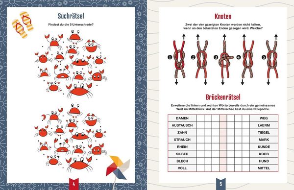 Produktbild: Sommer, Reise, R&auml;tselzeit - Das dicke R&auml;tselbuch